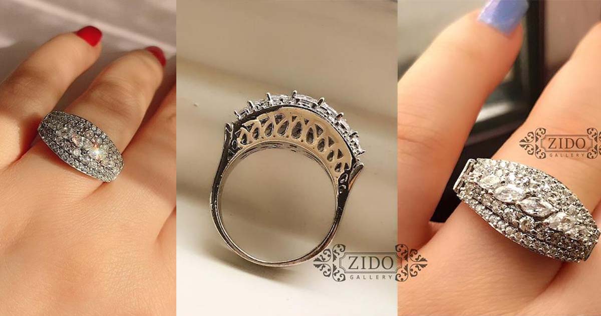 انگشتر نقره هدیه روز مادر