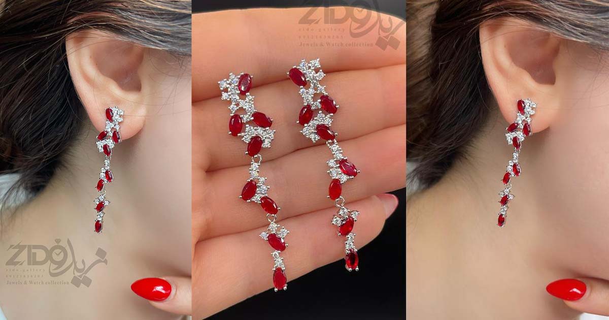 گوشواره نقره هدیه روز مادر