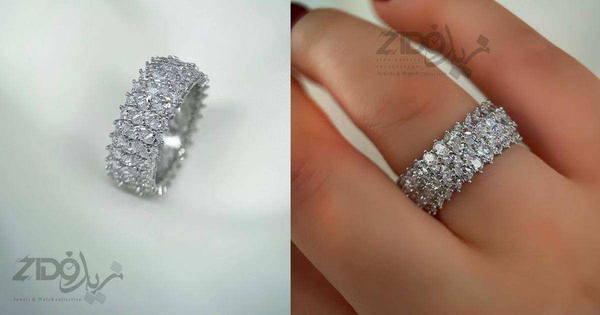 انگشتر نقره هدیه روز مادر